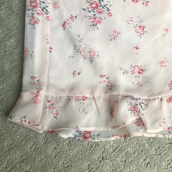 🍋Sale! 2/20 Ann Taylor LOFT floral mini skirt-4 - Picture 3 of 5